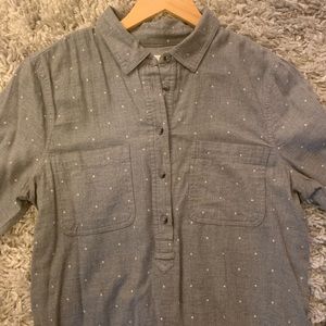 Sonoma Life + Style Long Sleeve Button Front